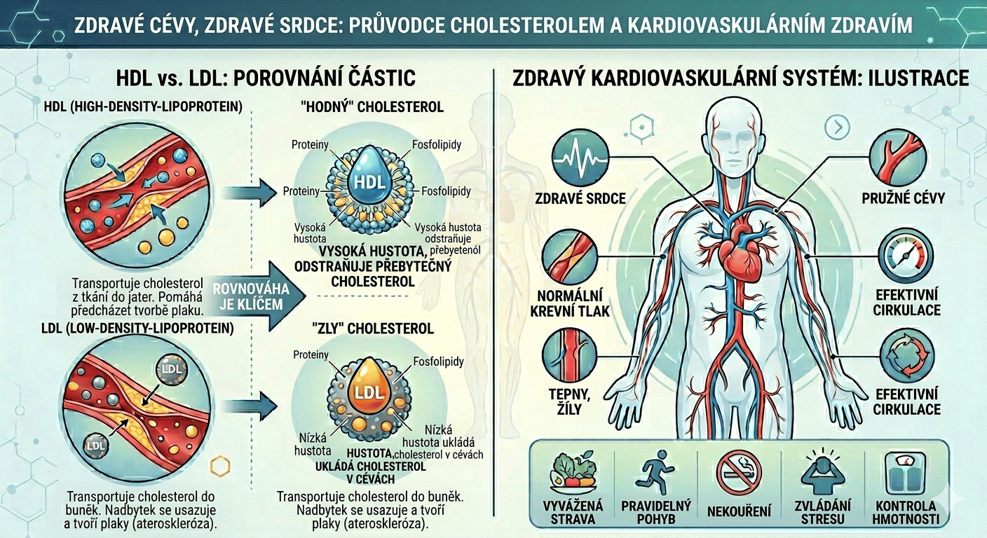 cholesterol hodný a zlý
